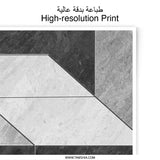 Abstract Geometric Art Photographic Print, Gray Tones Wall Decor, Minimalist Photo, Modern Art Print, Unique Gift Idea, Wall Art - Tawshia