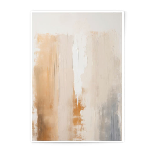 Abstract Art Photographic Print, Neutral Tones Wall Decor, Modern Beige Painting, Contemporary Art Print, Home Decor, Fine Art Print - Tawshia