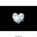 Watercolor Heart Tumbler, Black Tumbler, Heart Design, Stylish Tumbler, Gift for Her, Gift for Him, Unique Tumbler, Coffee Tumbler - Tawshia