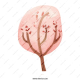 Pink Tree Mug, Give Back Mug, Artsy Coffee Cup, Unique Tea Mug, Inspirational Mug, Gift Mug for Friends, Artistic Mug, Ceramic Mug - Tawshia