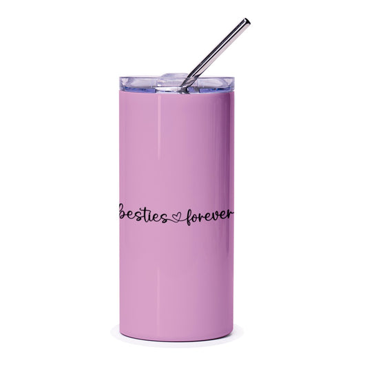 Besties Forever Tumbler, Friendship Tumbler, Best Friend Gift, Bestie Tumbler, Gift for Her, Soul Sister Tumbler, BFF Tumbler - Tawshia