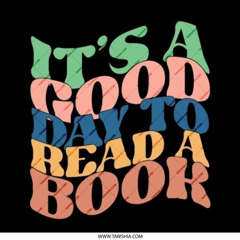 Book Lover Pinback Button, Reading Quote Button, Bookworm Gift, Its a Good Day To Read, Reader Button, Bookish, Colorful Text Button - Tawshia