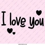 I Love You Pinback Button, Cute Heart Buttons, Valentines Day Gift, Romantic Pin, Gift For Her, Unique Gifts, Express Yourself - Tawshia
