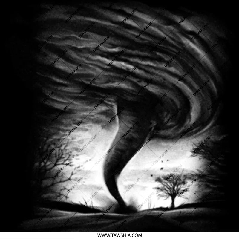 Majestic Tornado Art Print for Home Decor product