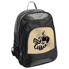 Coffee Time Backpack, Caffeine Lover Gift, Bookbag, School Bag, Unique Backpack, Coffee Addict Present, Stylish Backpack, Everyday Bag - Tawshia