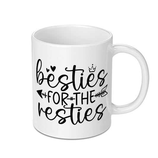 Besties for Resties Mug, Friendship Mug, Gift for Best Friend, Best Friend Mug, Best Friend Gift, Coffee Mug, Gift for Her - Tawshia