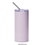 Star Heart Tumbler, Pastel Goth Tumbler, Kawaii Tumbler, Cute Drinkware, Unique Gift Idea, Starry Heart Design Tumbler - Tawshia