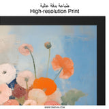 Floral Wall Art, Ranunculus Painting Print, Flower Bouquet Art, Still Life Artwork, Botanical Home Decor, Modern Wall Decor, Painting Print - Tawshia