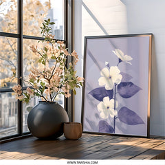 Floral Wall Art, Flower Print, Botanical Wall Decor, Floral Art Print, Floral Home Decor, Modern Wall Art, Flower Wall Art (138) - Tawshia
