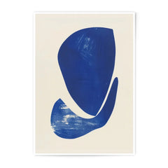 Abstract Blue Shapes Photographic Print, Minimalist Art, Modern Wall Decor, Home Decor, Unique Gift Idea, Popular Etsy Listing - Tawshia