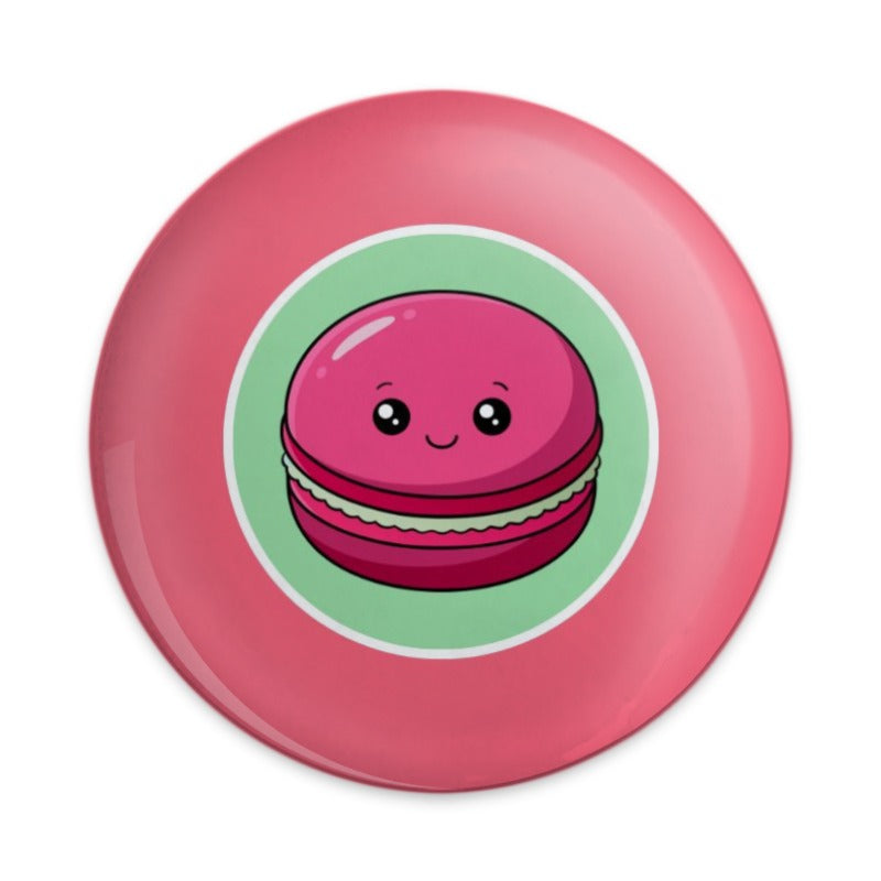 Macaron Pinback Button, Cute Food Button, Kawaii Macaron Pin, Dessert Lover Gift, Sweet Treat, Unique Button, Gift For Baker, Foodie - Tawshia