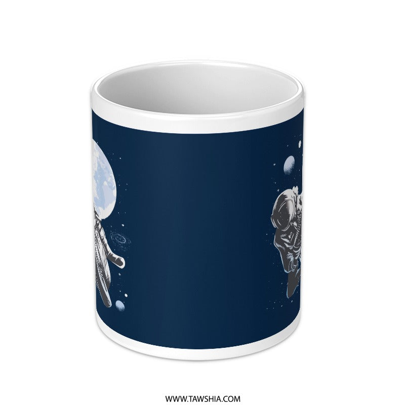 Space-Themed Astronaut Design Mug Perfect Gift product