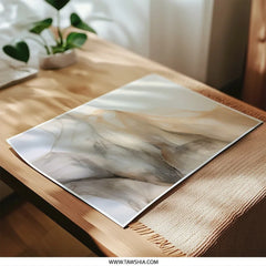 Abstract Photographic Print, Beige and Gray, Modern Wall Art, Neutral Tones, Home Decor, Unique Gift, Minimalist Art, Ready to Frame - Tawshia