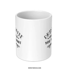 Funny Coffee Mug, Drink Coffee and Pretend, Sarcastic Mug, Novelty Coffee Mug, Gift for Friend, Unique Mug, Coffee Lover Mug, Mug - Tawshia