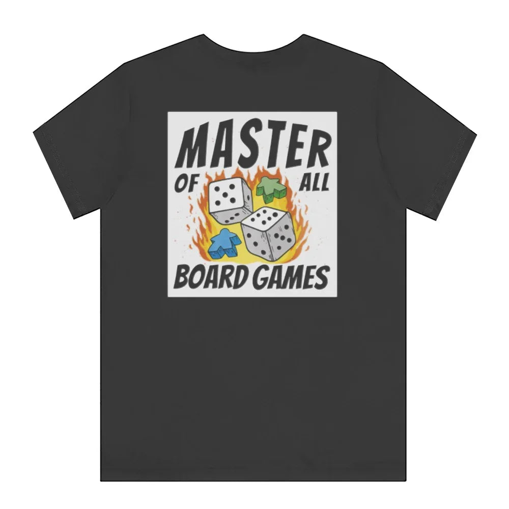 Master of All Board Games Themed T-shirt Product