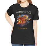 Astronomy Rocket Graphic Short Sleeve Shirt product type