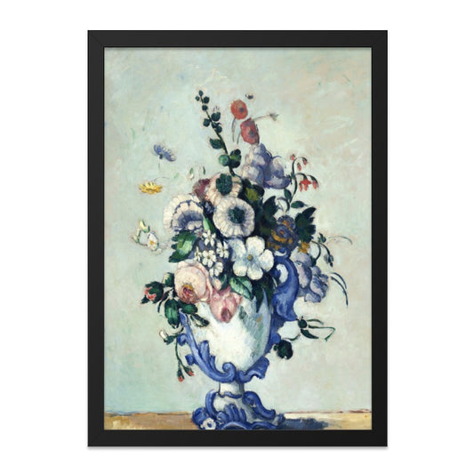 Floral Vase Wall Art, Vintage Still Life Art Print, Botanical Home Decor, Flowers in Vase Painting, Classic Fine Art, Antique Art Print - Tawshia