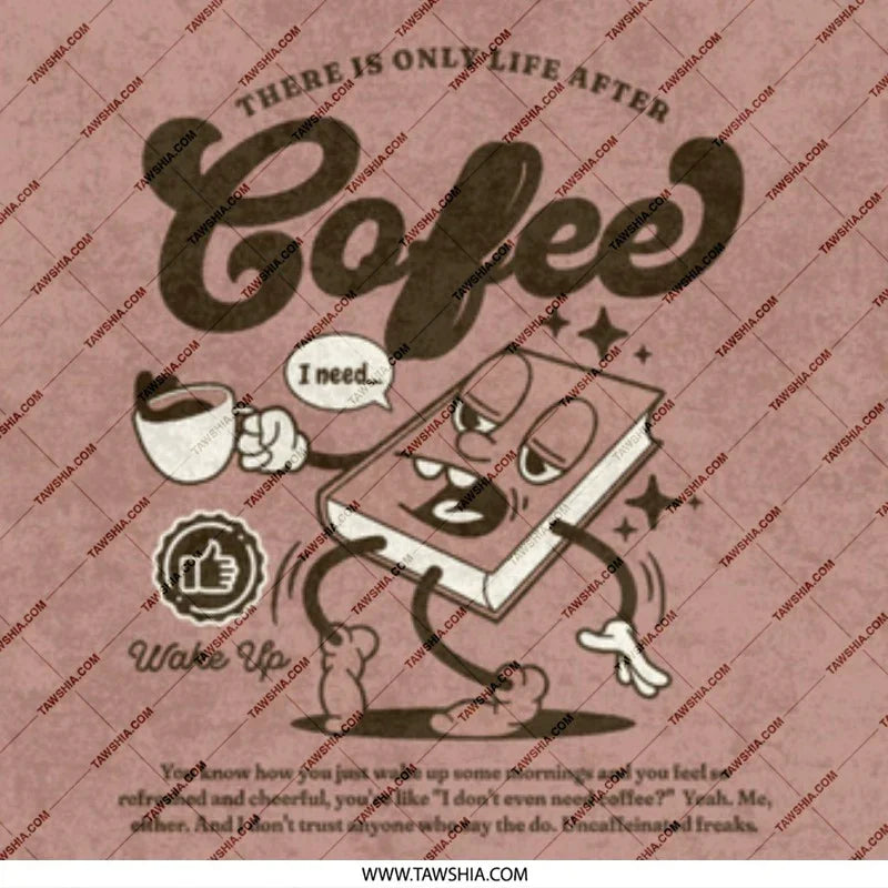 Humorous Coffee Lover's Poster Morning Motivation product