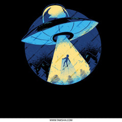 UFO Abduction Alien Spaceship Graphic Design product