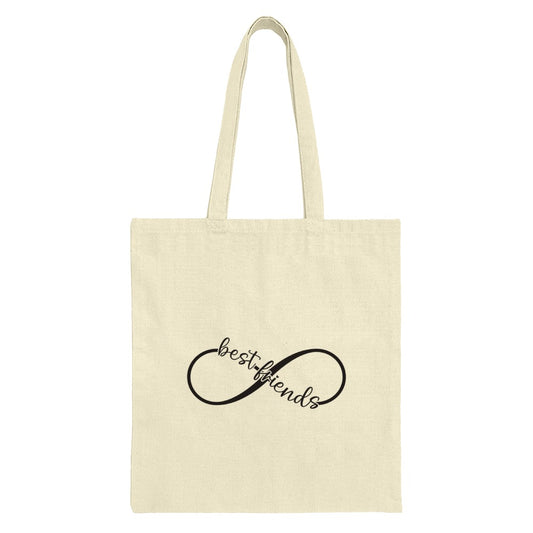 Best Friends Infinity Tote Bag, Friendship Gift, Soul Sister, Cute Bestie Gift, Birthday Present, Forever Friends Shopping Bag - Tawshia