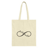 Best Friends Infinity Tote Bag, Friendship Gift, Soul Sister, Cute Bestie Gift, Birthday Present, Forever Friends Shopping Bag - Tawshia