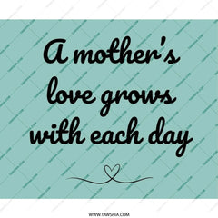 Mother's Love Mouse Pad, Inspirational Quote Pad, Daily Reminder Mousepad, Mom Gift, Best Mom Mousepad, Office Desk Decor - Tawshia