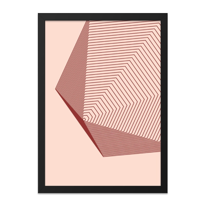 Geometric Wall Art, Abstract Lines Print, Minimalist Artwork, Modern Home Decor, Unique Design, Contemporary Art Print, Wall Decor - Tawshia