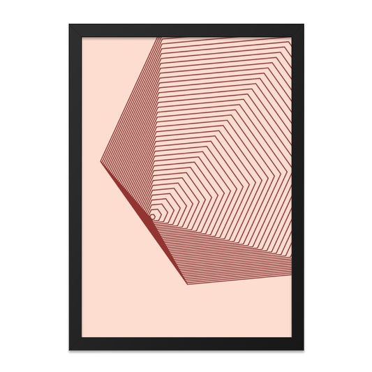 Geometric Wall Art, Abstract Lines Print, Minimalist Artwork, Modern Home Decor, Unique Design, Contemporary Art Print, Wall Decor - Tawshia