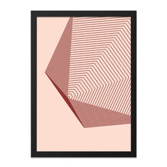Geometric Wall Art, Abstract Lines Print, Minimalist Artwork, Modern Home Decor, Unique Design, Contemporary Art Print, Wall Decor - Tawshia