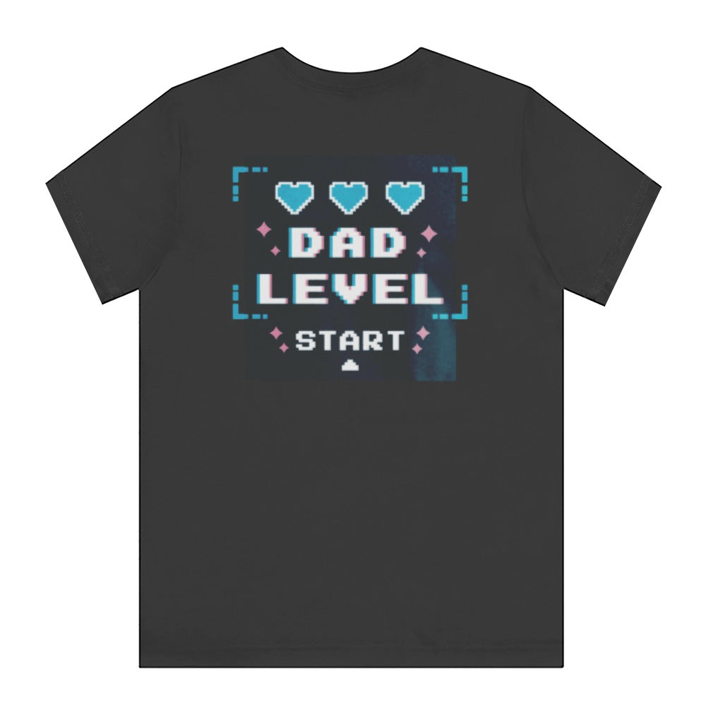 Dad Level Start Hearts Design T-shirt product
