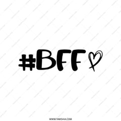 BFF Tote Bag, Best Friends, Gift for Friend, Friendship Tote, Cute Tote Bag, Trendy Tote Bag, Gift Ideas, Stylish Tote Bag - Tawshia