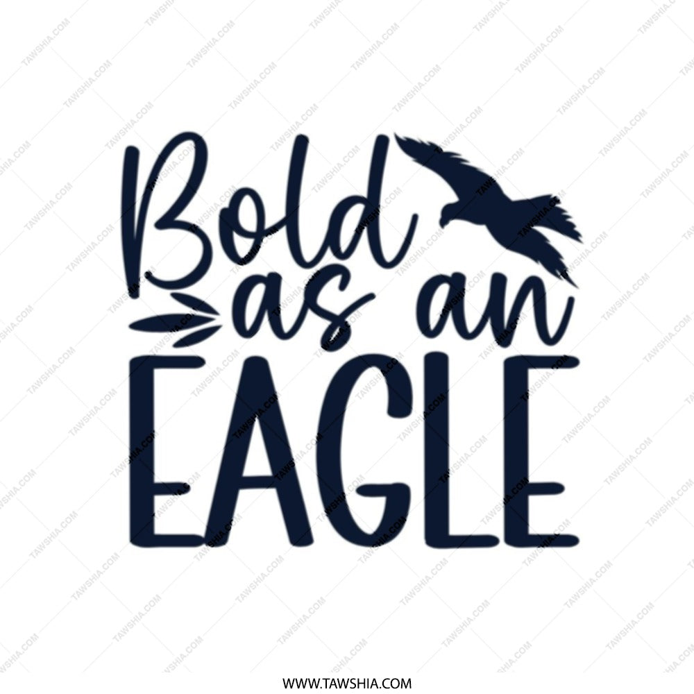 Bold as an Eagle Tote Bag, Inspirational Bird Design, Motivational Canvas Bag, Gift for Her, Everyday Bag, Trendy Tote, Book Bag - Tawshia