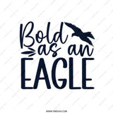 Bold as an Eagle Tote Bag, Inspirational Bird Design, Motivational Canvas Bag, Gift for Her, Everyday Bag, Trendy Tote, Book Bag - Tawshia