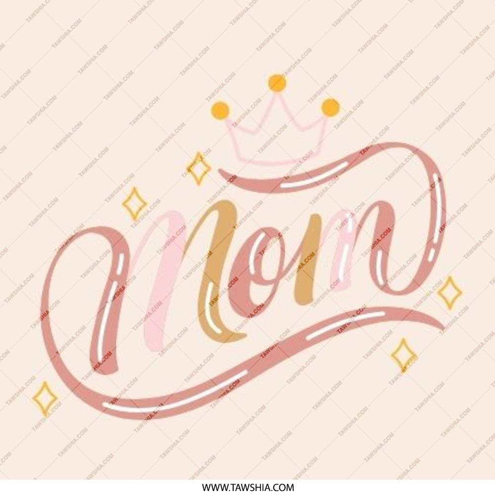 Mom Crown Pinback Button, Cute Mom Gift, Mothers Day Gift, Trendy Pin Button, Gift For Mom, Mother Daughter, Mom Accessories - Tawshia