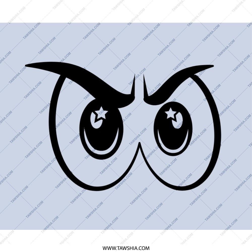 Cartoon Eyes Mouse Pad, Funny Mousepad, Cute Desk Accessories, Unique Office Decor, Gift for Gamers, Computer Accessory, Desk Mat - Tawshia