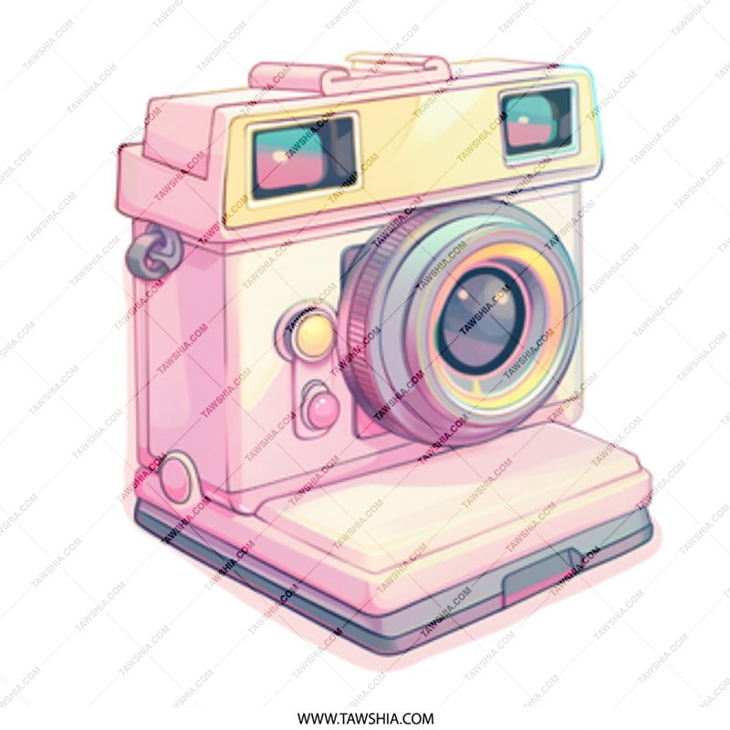 Retro Camera Mug, Pastel Aesthetic Mug, Vintage Camera, Photo Gift, Photography Lover Gift, Camera Lover Mug, Artsy Mug - Tawshia