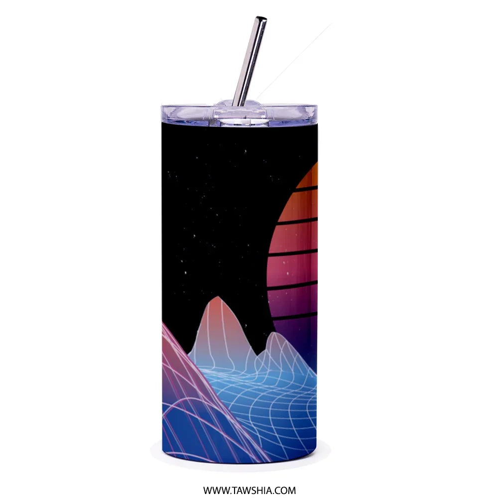 Cosmic Mountain Landscape Vacuum Insulated Tumbler product