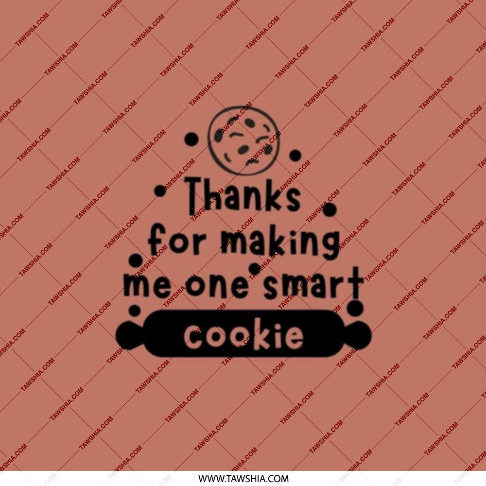 Thanks For Making Me One Smart Cookie Pocket Mirror, Gift, Compact Mirror, Unique Gift Idea, Present, Cute Mirror, Pocket Mirror - Tawshia