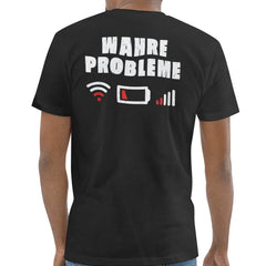 Wahre Probleme Wi-Fi Low Battery Graphic Tee product