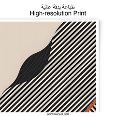 Abstract Lines Photographic Print, Modern Art Print, Geometric Art, Home Decor, Wall Art, Minimalist Design, Contemporary Art, Unique Gift - Tawshia