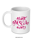Best Mom Ever Mug, Mother's Day Gift, Gift for Mom, Unique Mom Mug, Pink Mug Design, Mom Coffee Mug, Novelty Mug, Tea Mug, Cute Mug - Tawshia