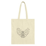Friendship Heart Tote Bag, Best Friend Gift, Friends Forever Shopping Bag, Sentimental Present, Tote Bag for Her, We Will Be Friends - Tawshia