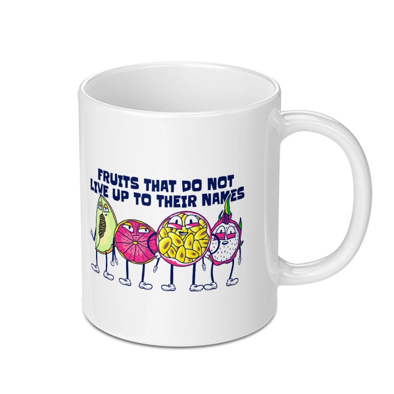 Fruits That Do Not Live Up To Their Names mug product