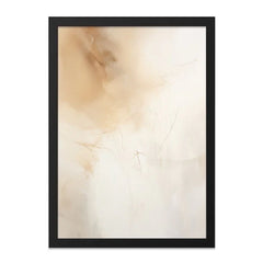 Abstract Wall Art Print, Beige Minimalist Painting, Modern Home Decor, Neutral Art for Living Room, Contemporary Artwork - Tawshia