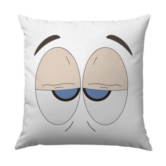 Sleepy Eyes Pillow, Cartoon Eyes Pillow, Decorative Pillow, Funny Pillow, Expression Pillow, Animated Eyes Pillow - Tawshia