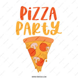 Pizza Party Mug, Foodie Gift, Fun Novelty Cup, Pizza Lover Present, Cute Graphic Design, Office Coffee Mug, Unique Gift Idea - Tawshia