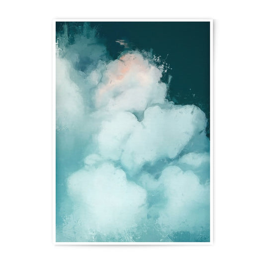 Abstract Cloud Photographic Print, Dreamy Art, Wall Decor, Sky Art, Home Decor, Atmospheric Print, Contemporary Art Print, Cloudscape - Tawshia