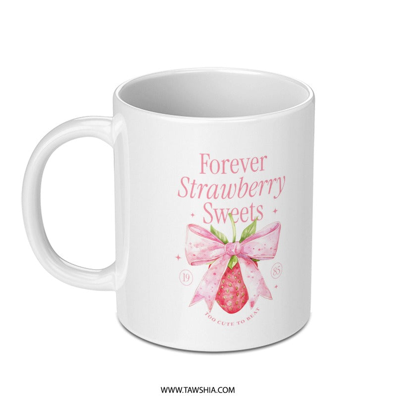 Forever Strawberry Sweets Ceramic Mug product
