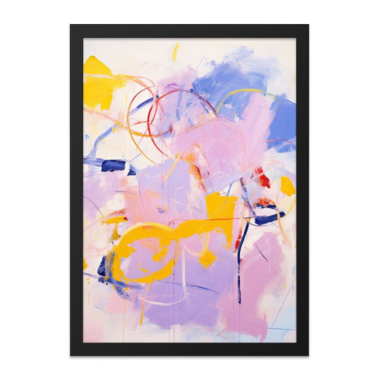 Abstract Expressionism Wall Art, Modern Art Print, Colorful Painting Decor, Contemporary Home Decor, Bold Wall Art, Large Wall Art - Tawshia