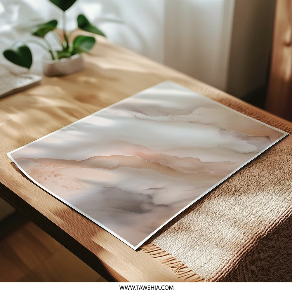 Abstract Photographic Print, Beige Art Print, Modern Wall Decor, Neutral Tone Art, Minimalist Photo, Home Decor, Elegant Art Print - Tawshia